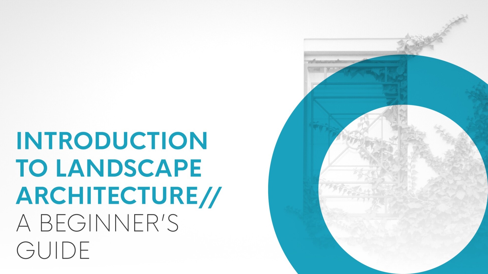 Introduction To Landscape Architecture Omara Design Academy